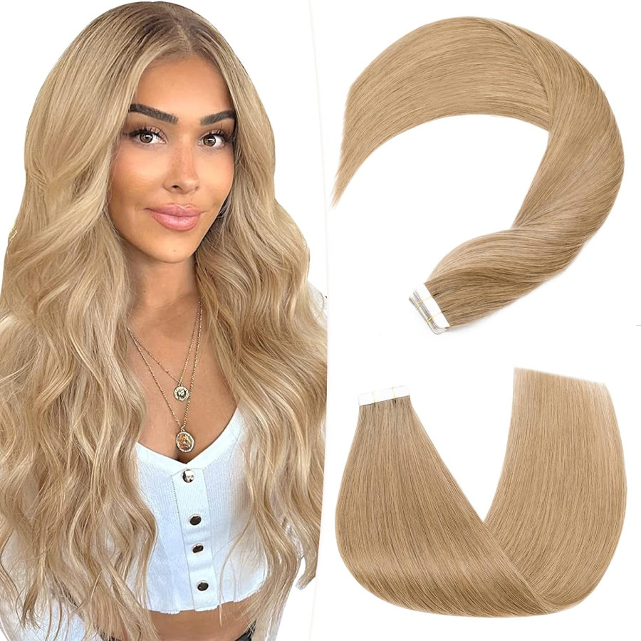 Extensii Tape IN White Platinum #14K